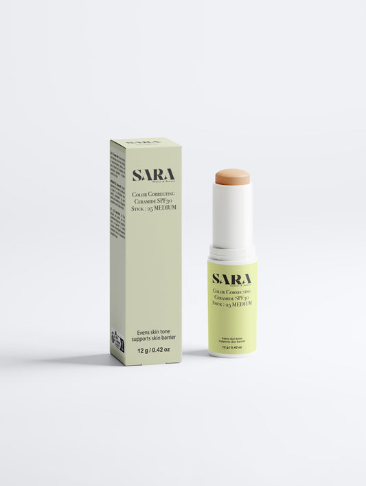Color Correcting Ceramide SPF30 Stick : 25 MEDIUM