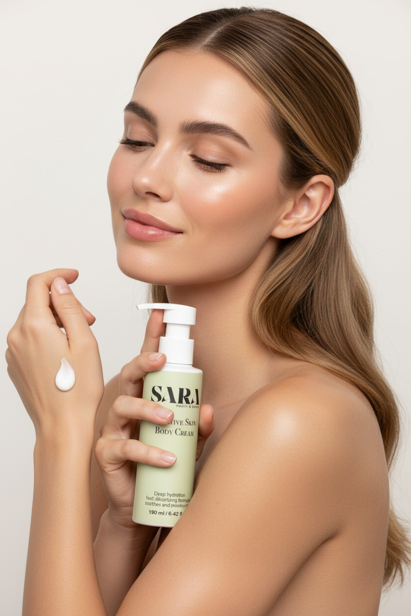 Sensitive Skin Body Cream – Editorial Campaign